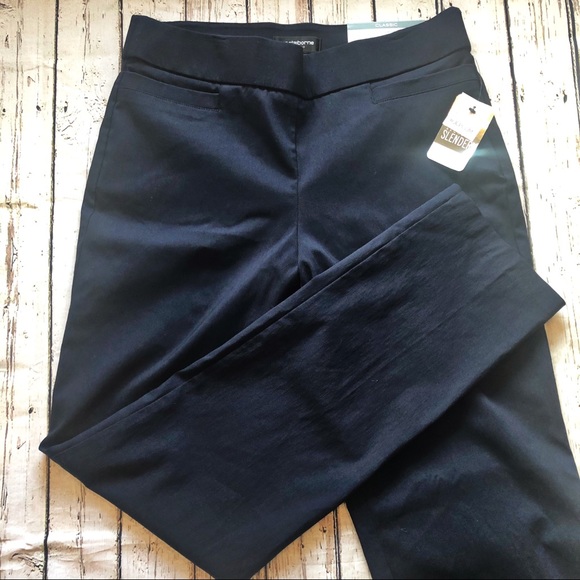 Liz Claiborne Pants - Liz Claiborne Navy Classic Sophie Pants - 8